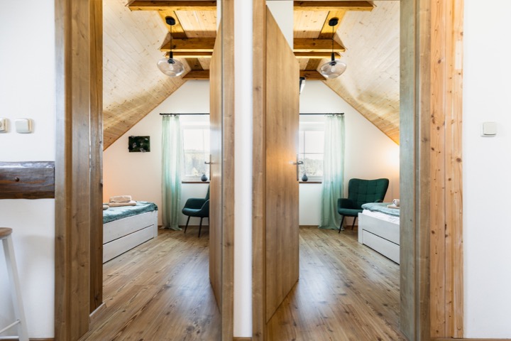 Čtyřlůžkový apartmán